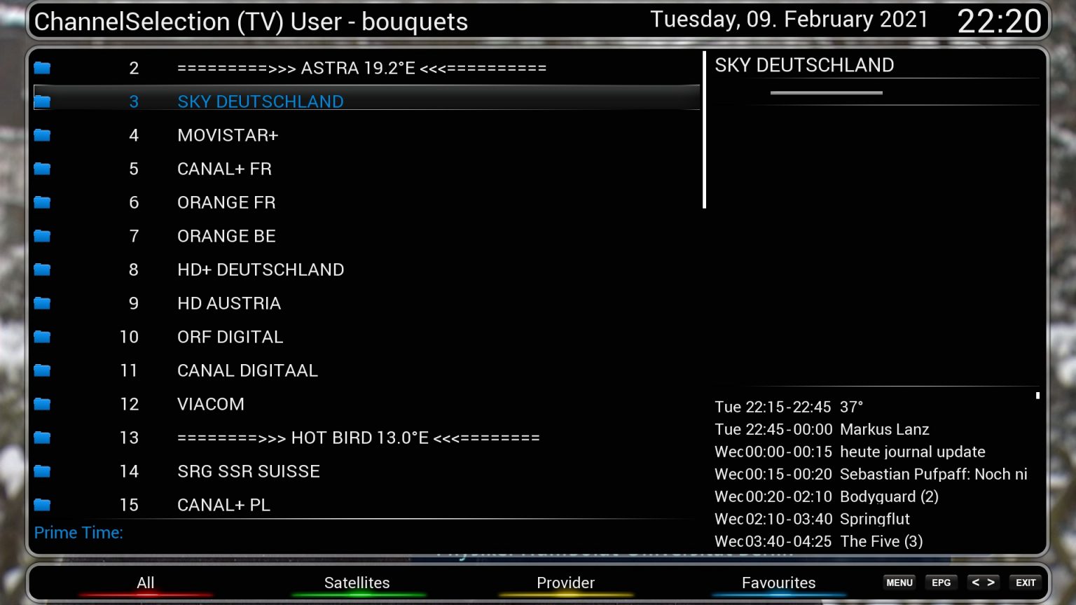 mediaportal kodi plugin configuration